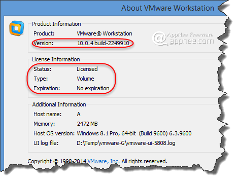 download serial number vmware workstation 10