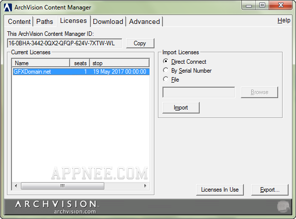 Archvision Software License Cracker