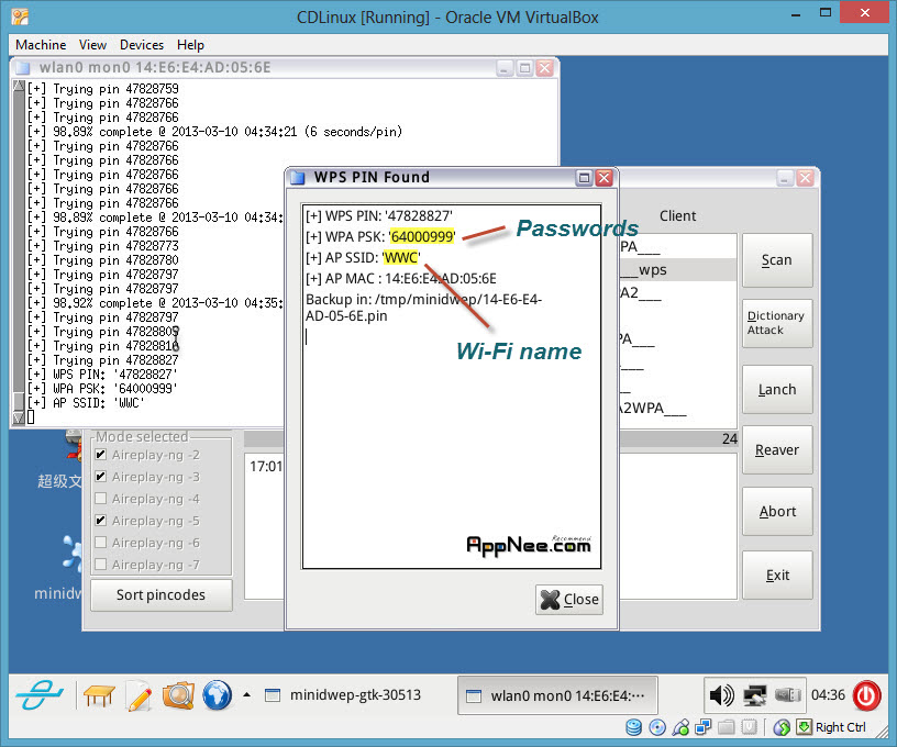 CDlinux 2 CDlinux + minidwep – Best (fastest & easiest) way to crack wireless