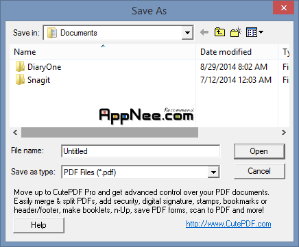 CutePDF Writer 2 CutePDF Writer – Convert any printable document to PDF file