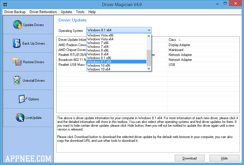 Windows Vista Detect Hardware