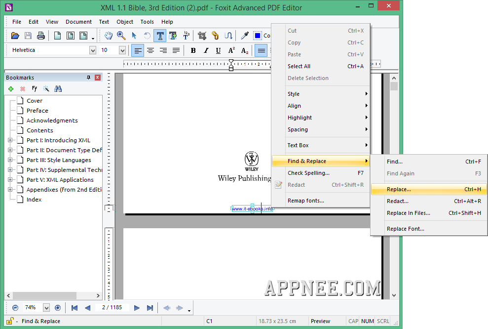 Download Foxit Advanced PDF Editor 310 - softpediacom