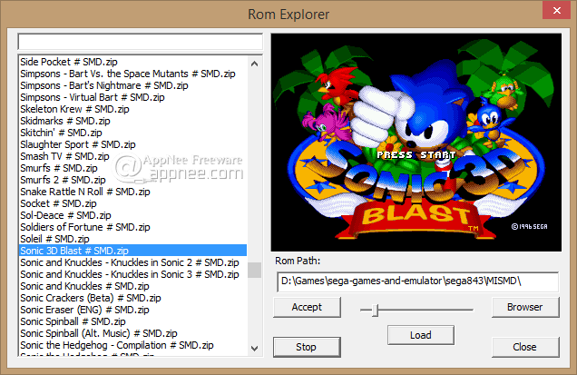 what is gens sega emulator save state format