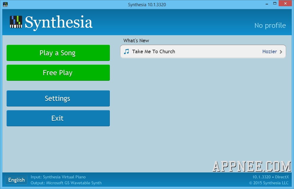 retrieve synthesia key