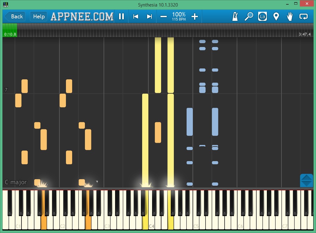 synthesia 10.1 no sound