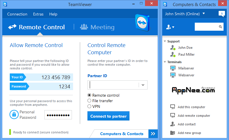 teamviewer portable without usb or cd