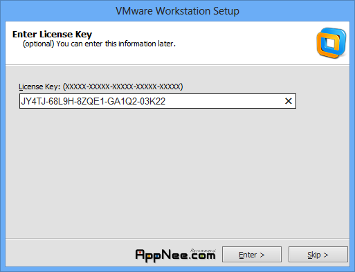 vmware workstation player license