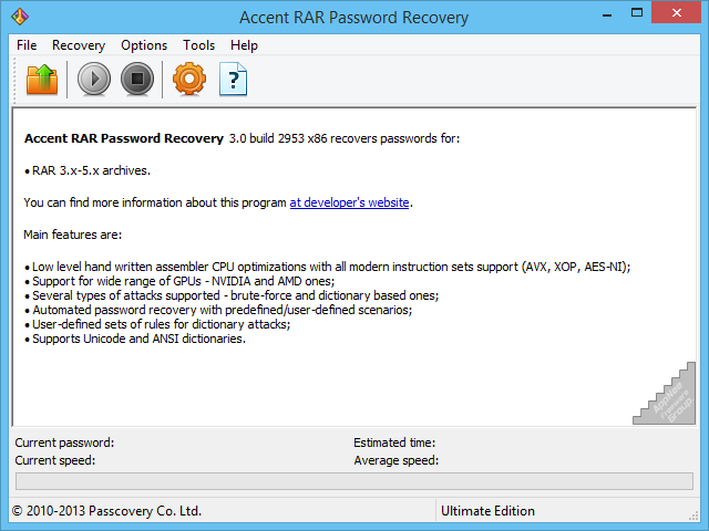 isumsoft office password refixer current speed is slow