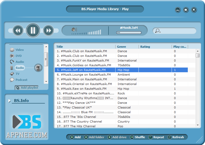 flac codec bsplayer