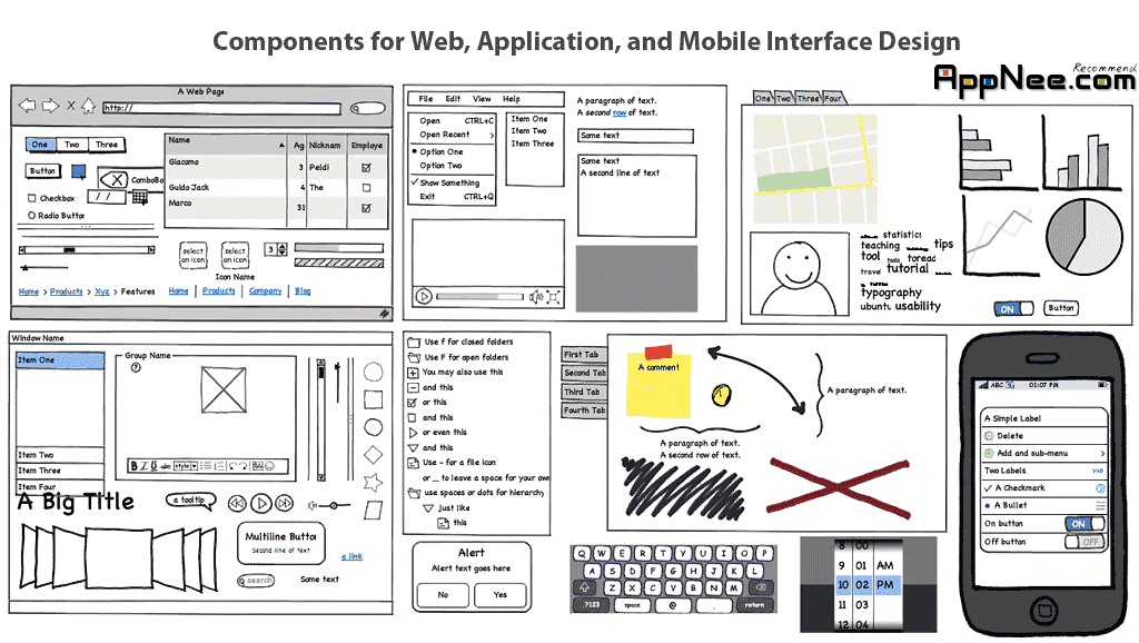 balsamiq wireframes