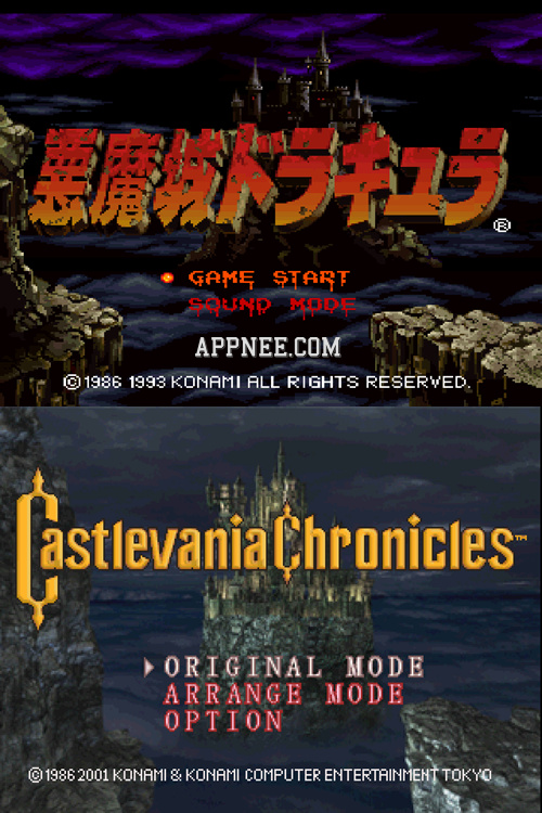 Castlevania Chronicles (v1.1) ROM (ISO) Download for Sony Playstation / PSX  