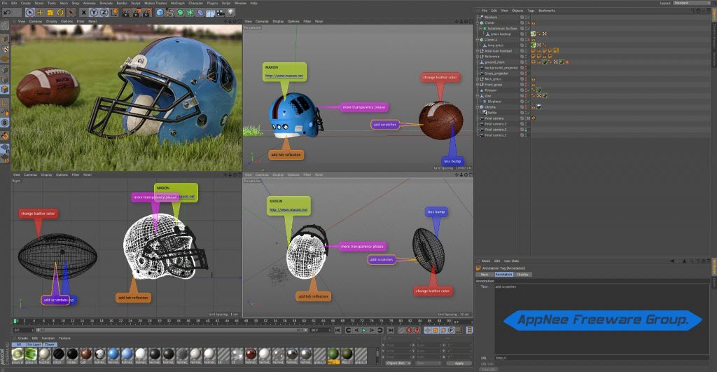 cinema 4d studio broadcast