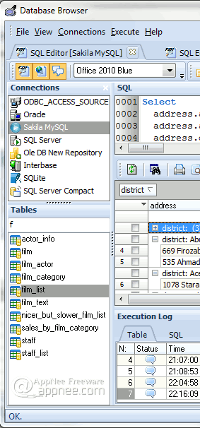 portable mysql database server