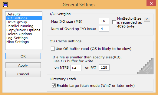 fastcopy change date modified