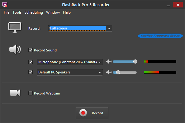 bb flashback recorder batch export sound quality