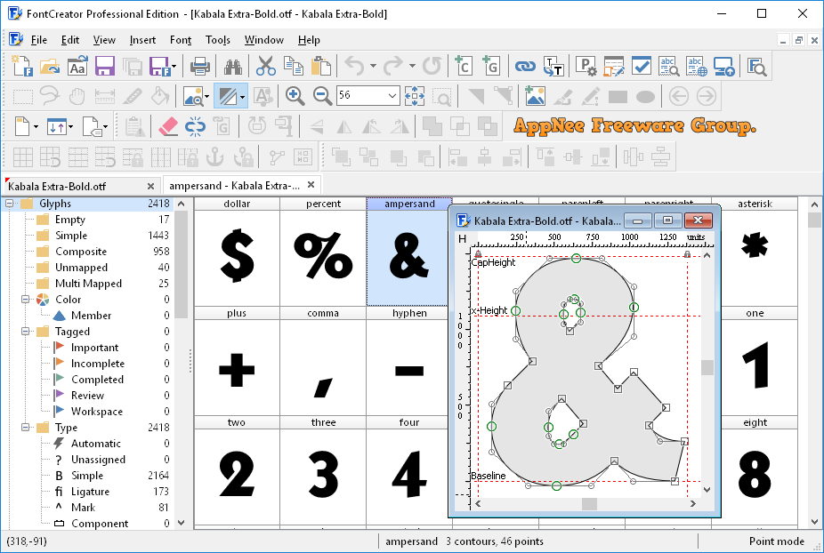 download the new FontCreator Professional 15.0.0.2945