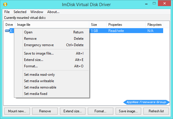 dataram ramdisk driver won