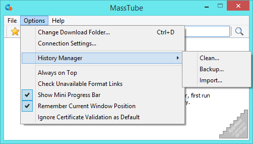 MassTube for windows instal