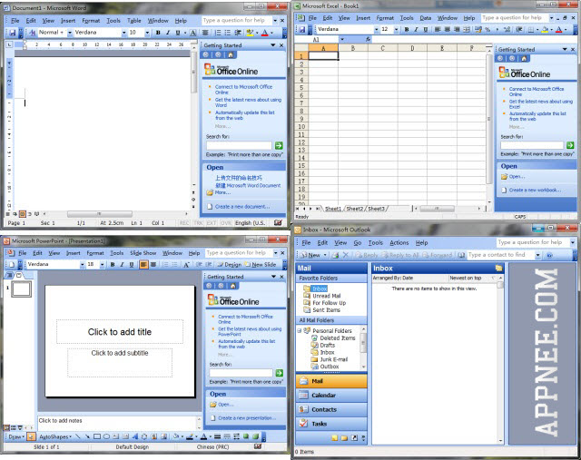 microsoft office professional 2003