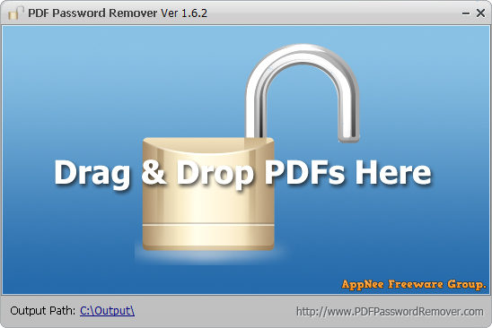 pdf open password remover