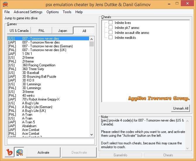 epsxe cheat plugin