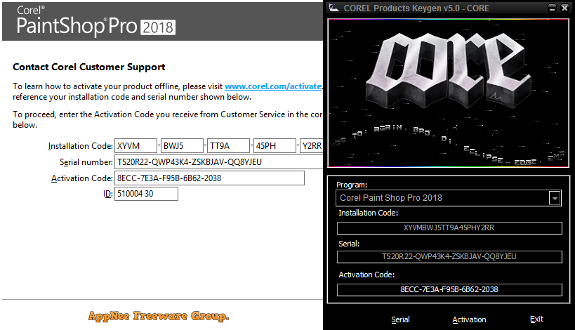 installation disc for paint shop pro 5