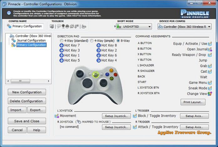 pinnacle profiler ds4 controller