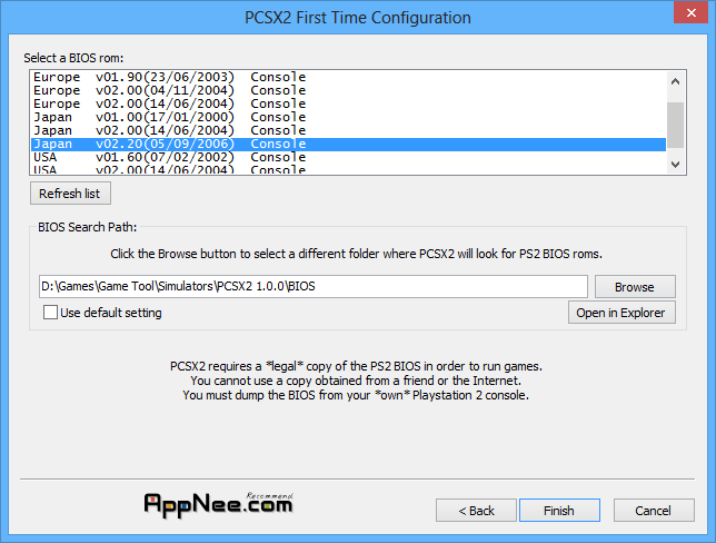 psx2 emulator mac bios