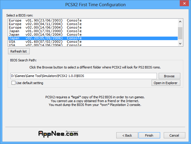 descargar bios para pcsx2