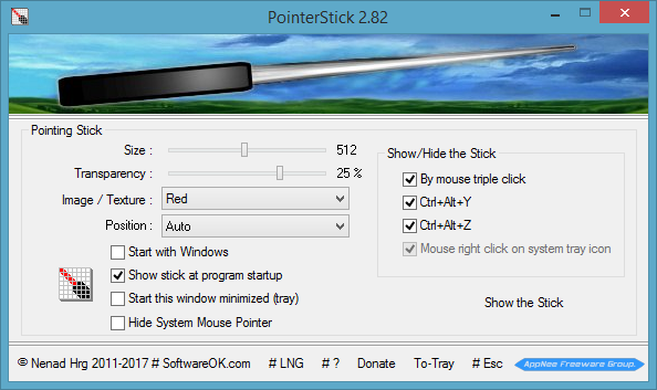 for windows instal PointerStick 6.33