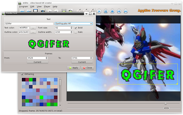 QGifer v0.2.1 - A video-based GIF creator tutorial 