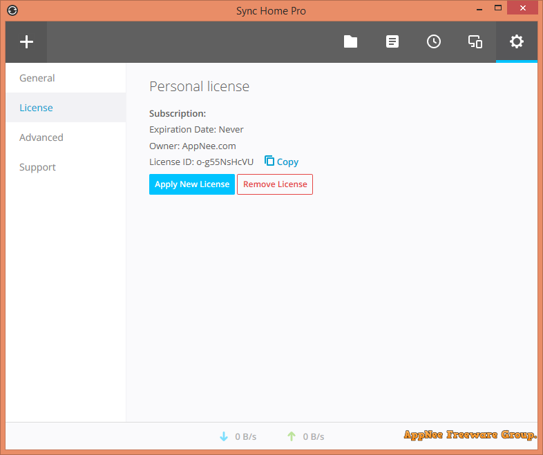 resilio sync on shared host