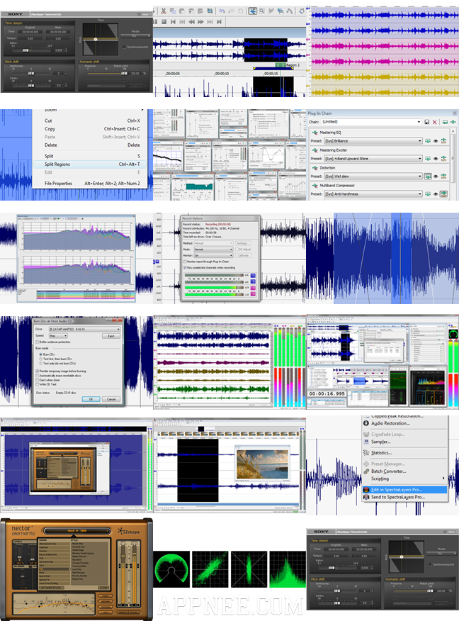 V15 0 V3 0 Sound Forge Pro Award Winning Multi Channel Audio Waveform Editor Appnee Freeware Group