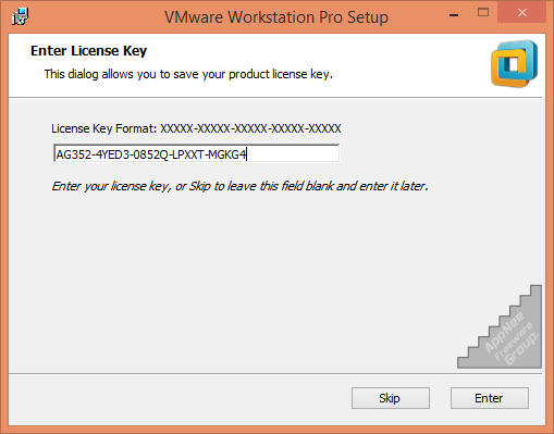 vmware workstation pro serial