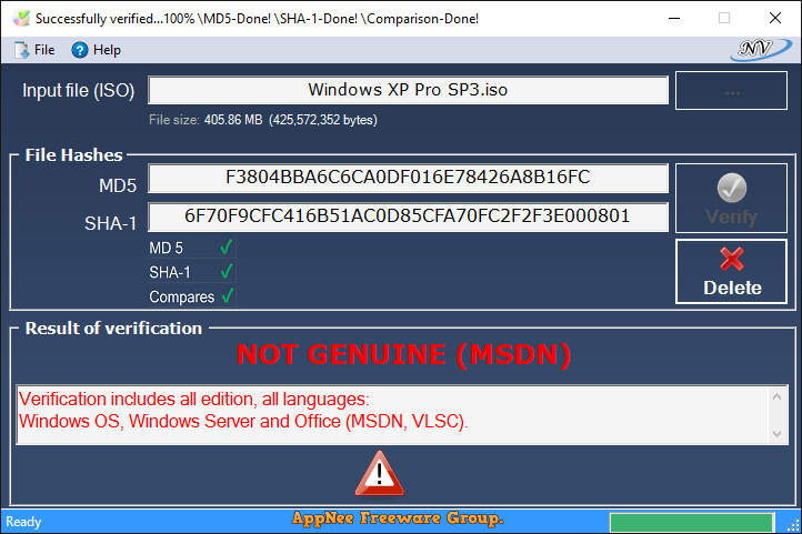 Windows and Office Genuine ISO Verifier v4.3.4.exe