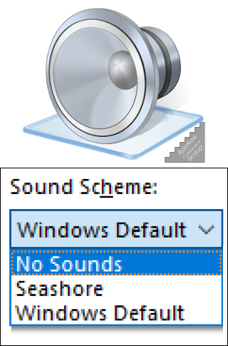 windows sound schemes xp