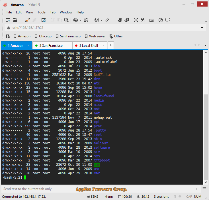 connect to com port xshell