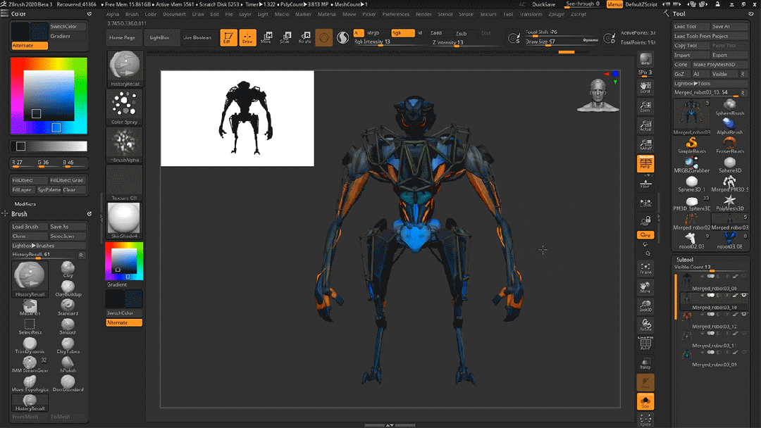 pixologic zbrush 4r8 xforce