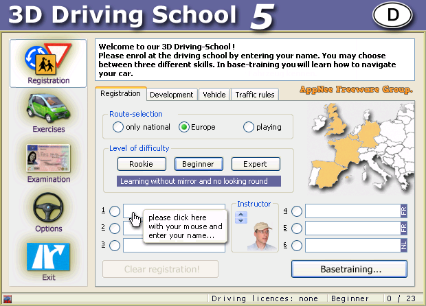 Driving Appnee Freeware Group