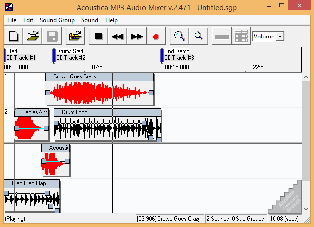 acoustica audio mixer free download