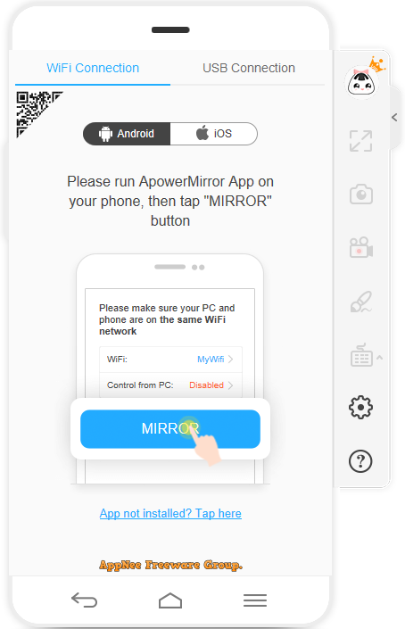 Apowermirror Pc To Android
