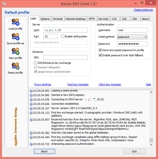 Bitvise SSH Client 9.31 instal the new version for ipod