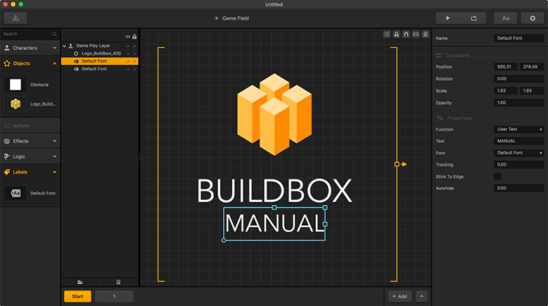 game making buildbox