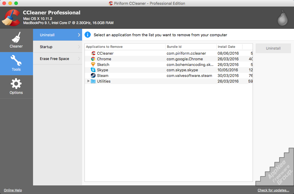 other programs like ccleaner for mac