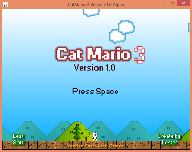 Cat Mario  AppNee Freeware Group.