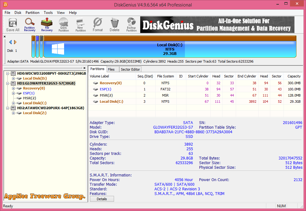 how to use disk genius repair bad hard drive