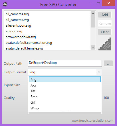 Download Free SVG Converter - Convert SVG vector image to popular ...