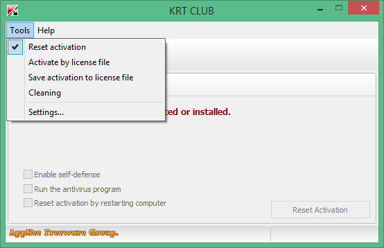 KRT. Trial resetter. Kaspersky мерч. Reset IV.