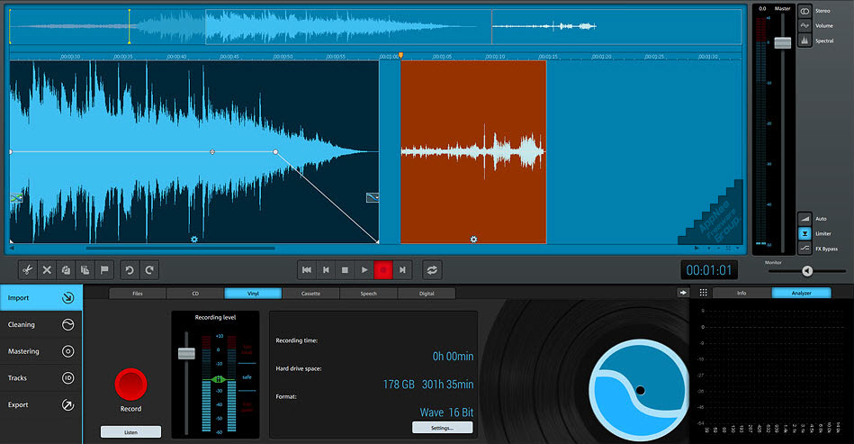 easy audio editor