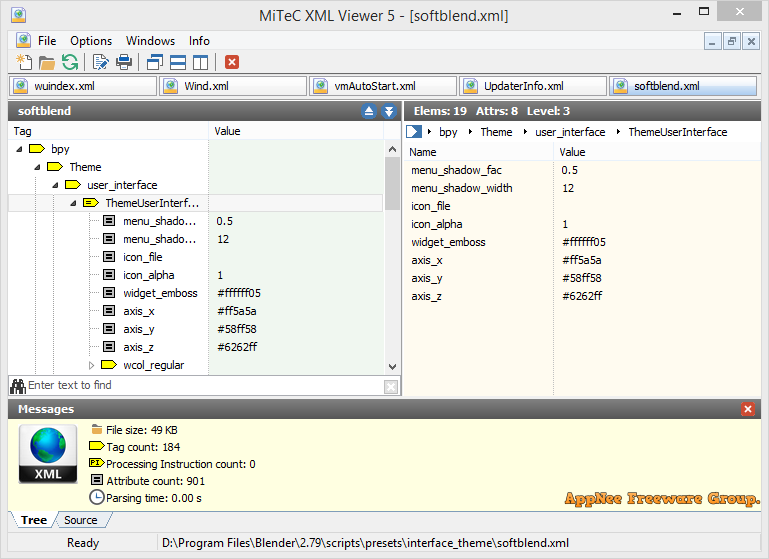 Mitec Xml Viewer Free And Full Featured Xml Viewer And Editor